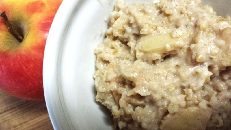 Apple Cinnamon Oatmeal