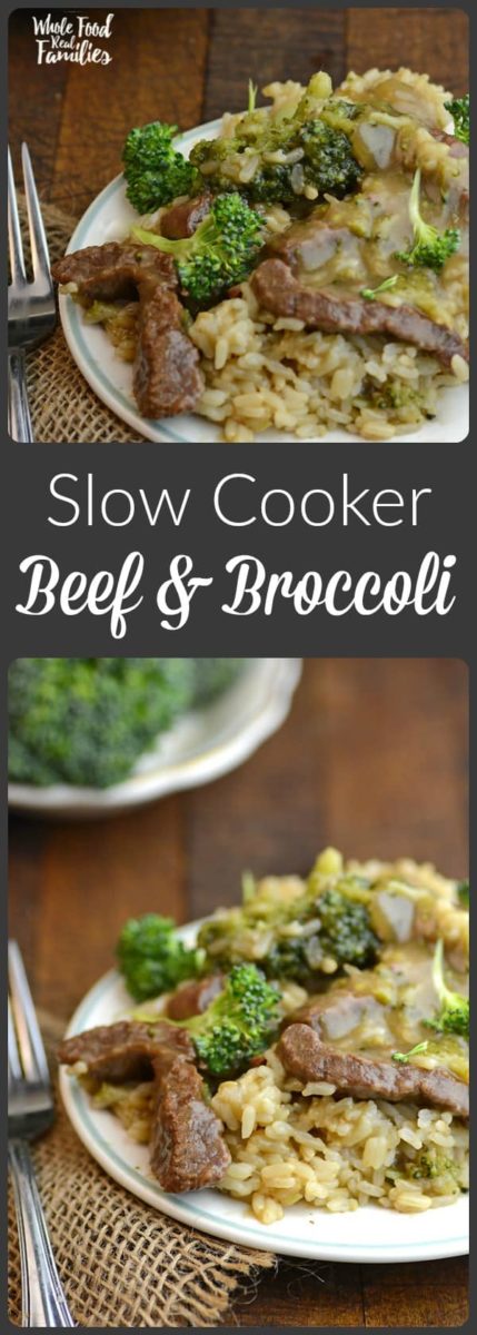 Slow Cooker Beef and Broccoli