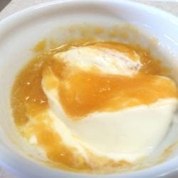 Ginger Peach Compote