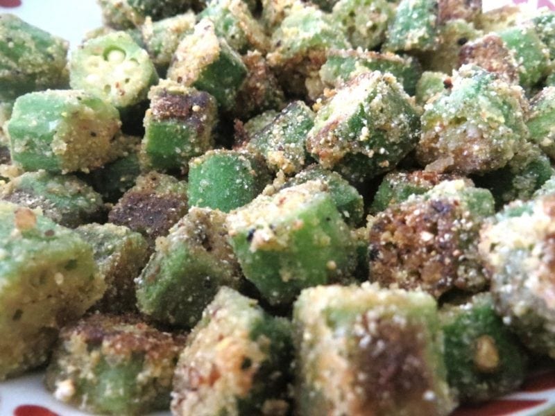 Pan Fried Okra