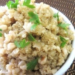 Quinoa with Pinenuts and Onions