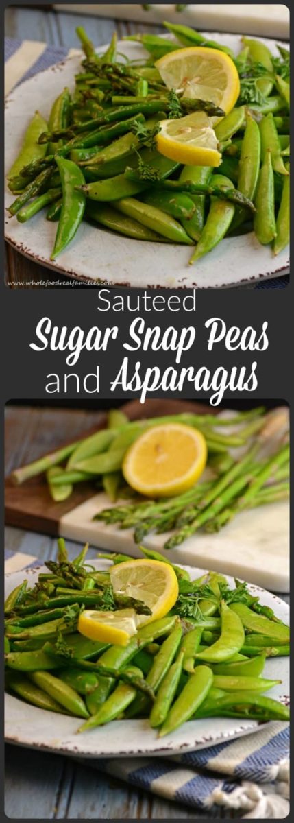 Sugar Snap Peas and Asparagus 