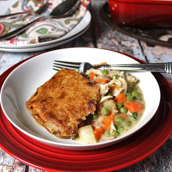 Chicken Pot Pie with a Whole Wheat Crust My Nourished Home