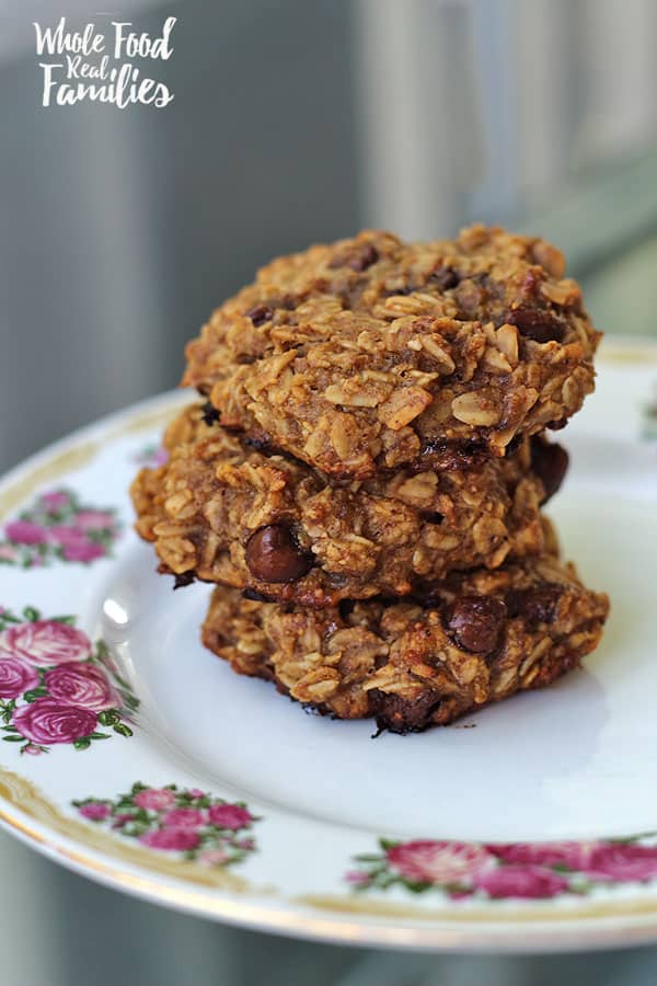 Healthy Oatmeal Breakfast Cookies