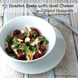 Roasted Beets with Goat Cheese