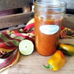 Roasted Pepper Hot Sauce