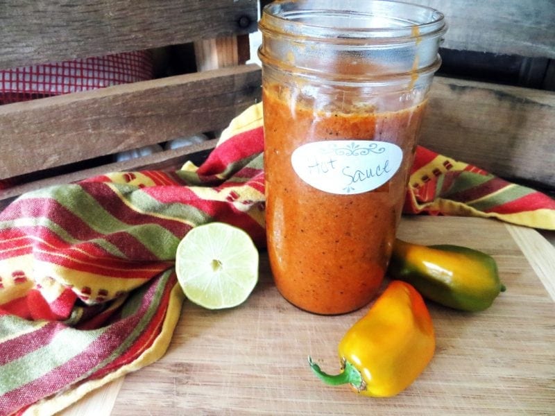 Roasted Pepper Hot Sauce