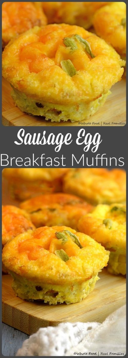 Sausage Egg Breakfast Muffins 