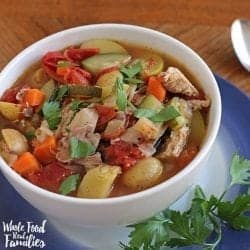 Crock Pot Vegetable Soup for Fall