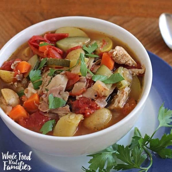 Crock Pot Vegetable Soup My Nourished Home