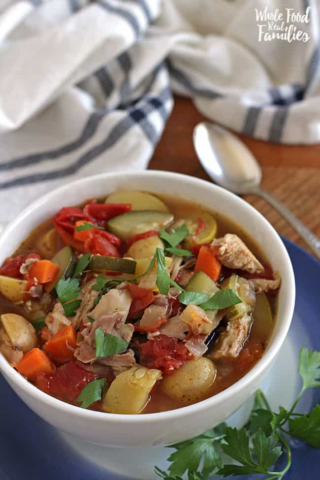 Crock Pot Vegetable Soup Recipe