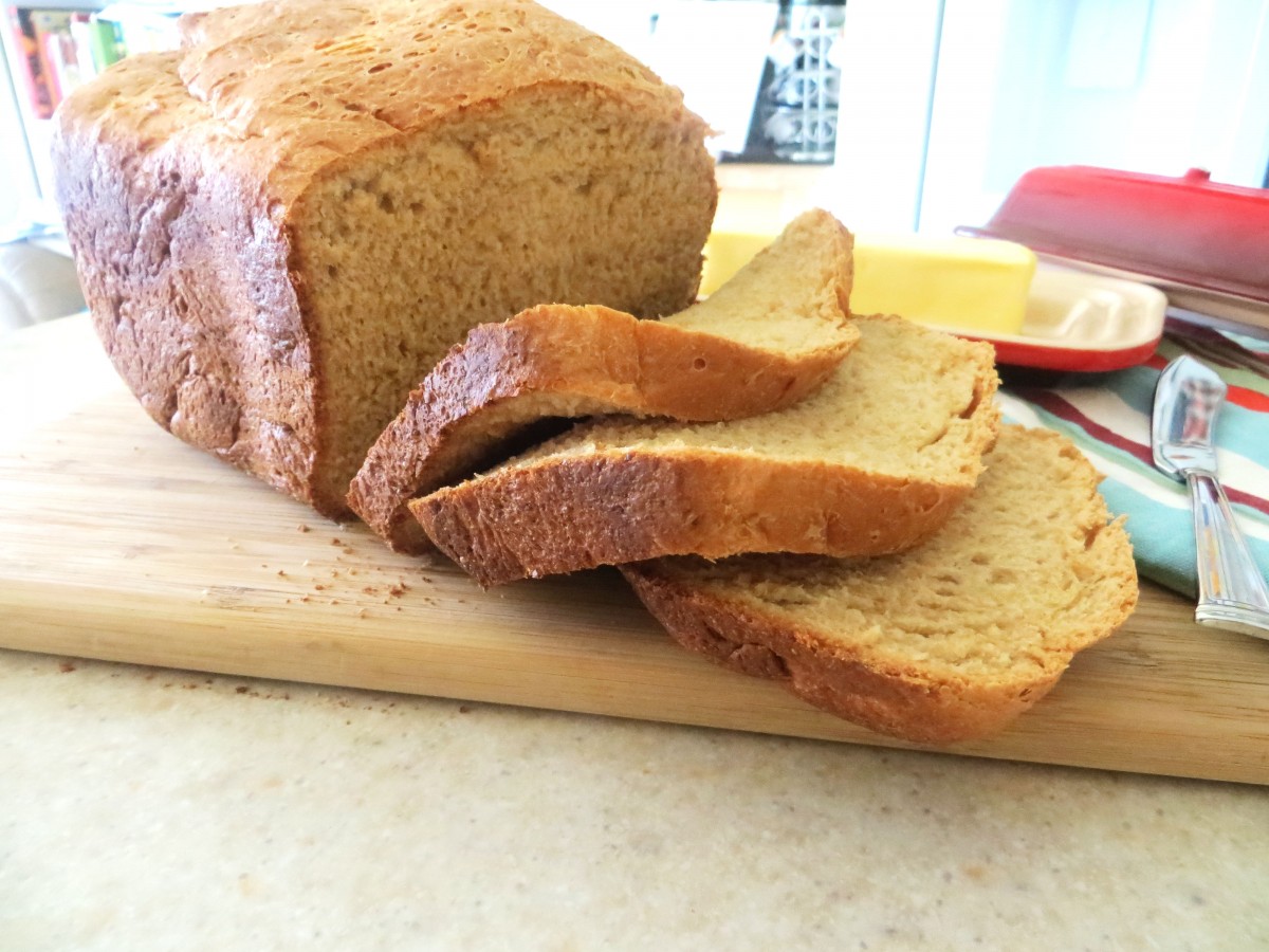 Whole Wheat Bread for the bread machine | My Nourished Home