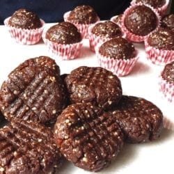 No Bake Brownie Bites