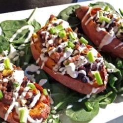 Stuffed Sweet Potatoes