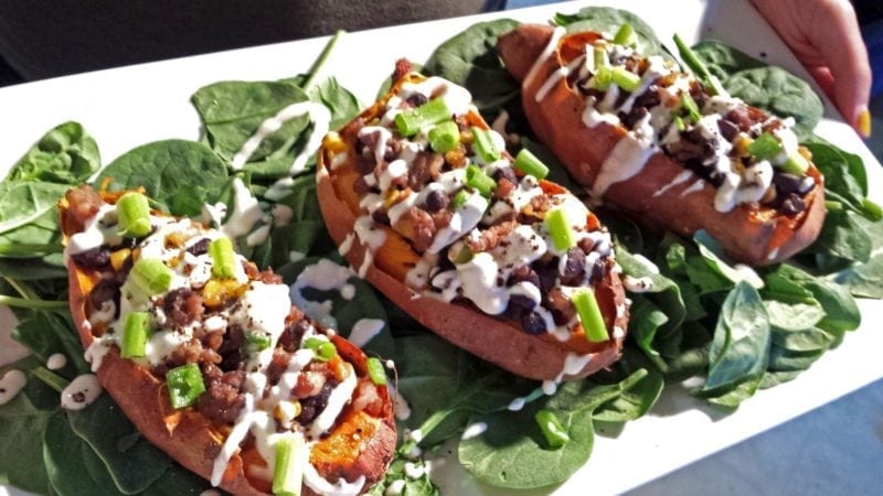 Stuffed Sweet Potatoes