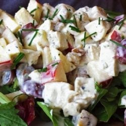 Waldorf Inspired Chicken Salad