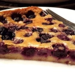 Blueberry Clafoutis