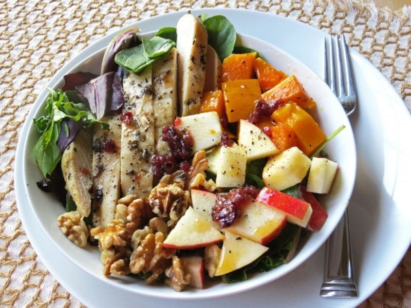 Welcome Fall Harvest Salad | My Nourished Home