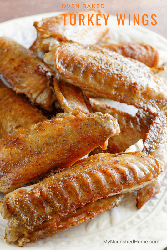 Baked Turkey Wings (CRISPY Skin And JUICY Meat!)