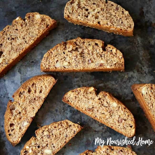 Almond Maple Biscotti