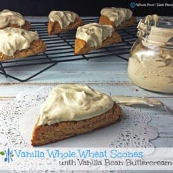 Vanilla Whole Wheat Scones