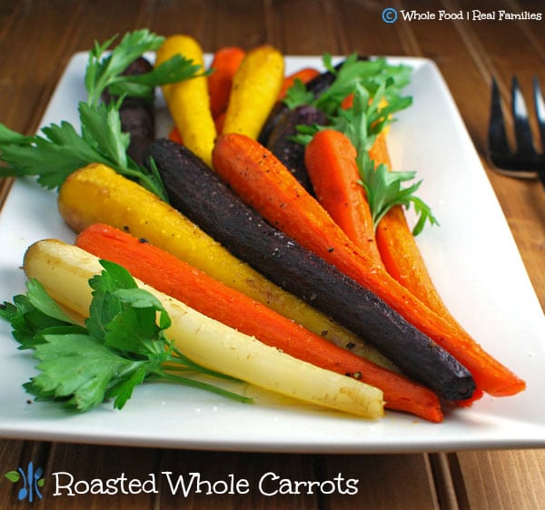 Roasted Whole Carrots