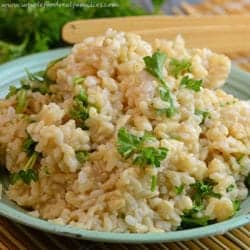 Herbed Brown Rice