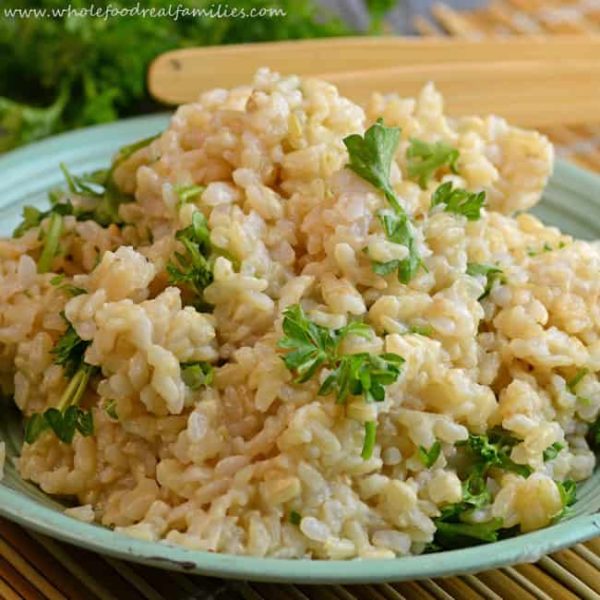 Herbed Brown Rice My Nourished Home