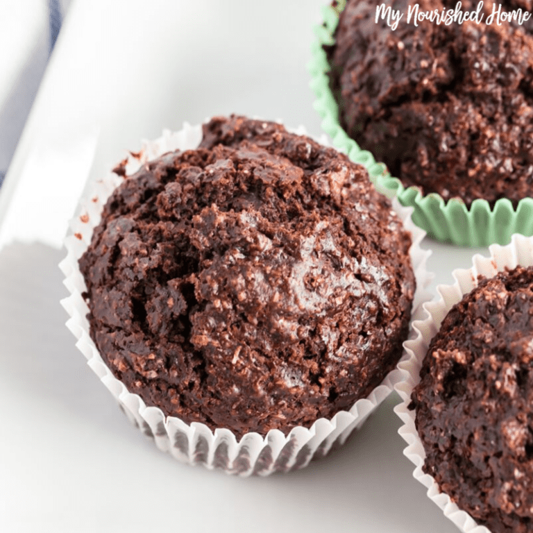 Healthy Chocolate Muffins My Nourished Home
