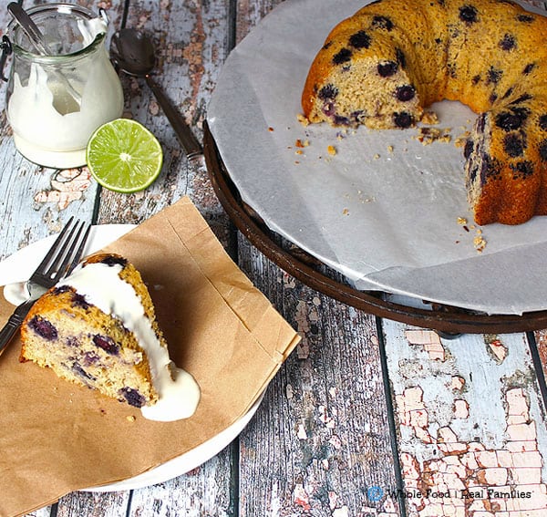 Maple Berry Cornmeal Cake