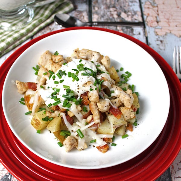 Unstuffed Baked Potato. A clean eating, whole food recipe. No refined ingredients.