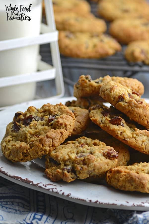 Cinnamon Maple Oatmeal Cookies