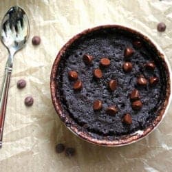 Four Minute Chocolate Cake