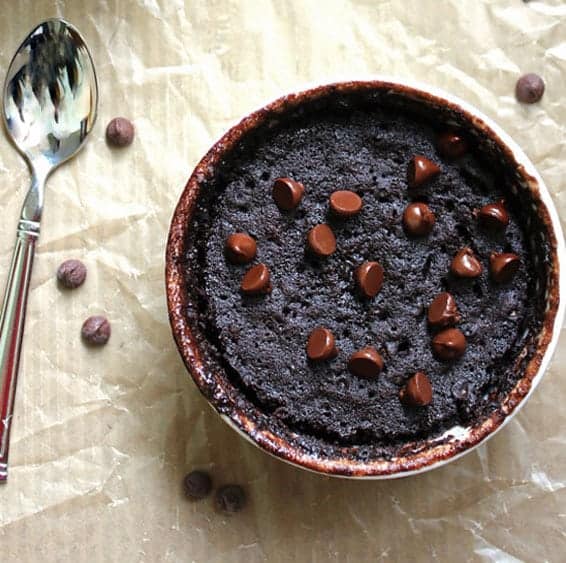 Four Minute Chocolate Cake