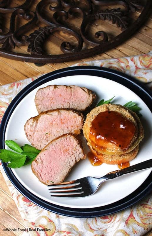 Pork Tenderloin with Chipotle Apricot Glaze