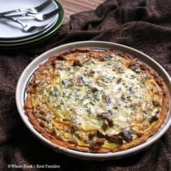 recipe Sausage Mushroom Quiche