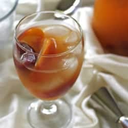 Ginger Peach Sangria