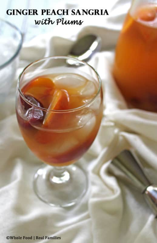 Ginger Peach Sangria