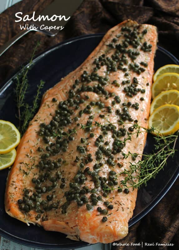 Roasted Salmon with Capers My Nourished Home