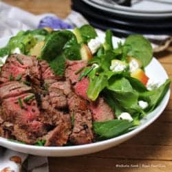 Coriander Crusted Steak Salad