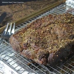 Coriander and Fennel Crusted Top Sirloin Roast