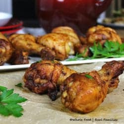 Simple Chicken Drumsticks with Curry and Paprika . Perfect for the grill or smoker!
