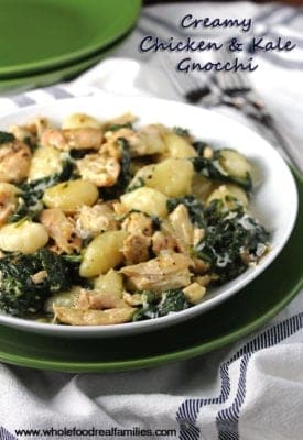 Creamy Chicken and Kale Gnocchi 750x1100 w url