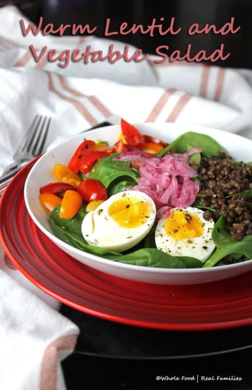 Warm Lentil and Vegetable Salad