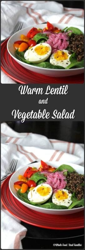 Warm Lentil and Vegetable Salad