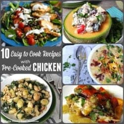 10 Easy to Cook Recipes with Pre-cooked Chicken