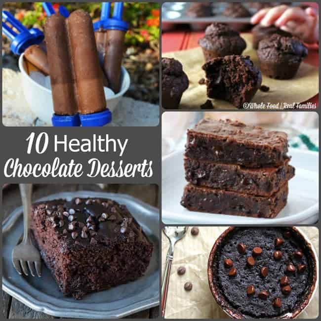 10 healthy chocolate desserts