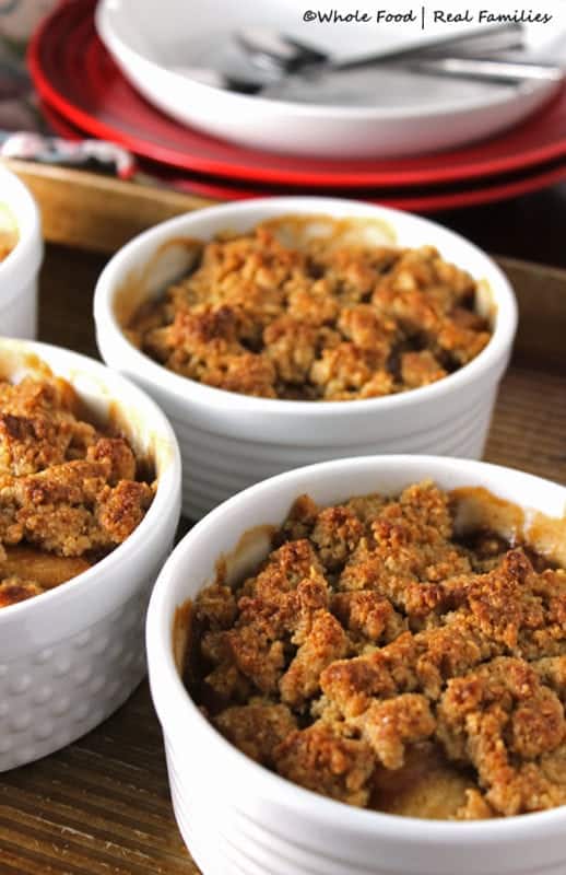 Whole Grain Apple Crumble