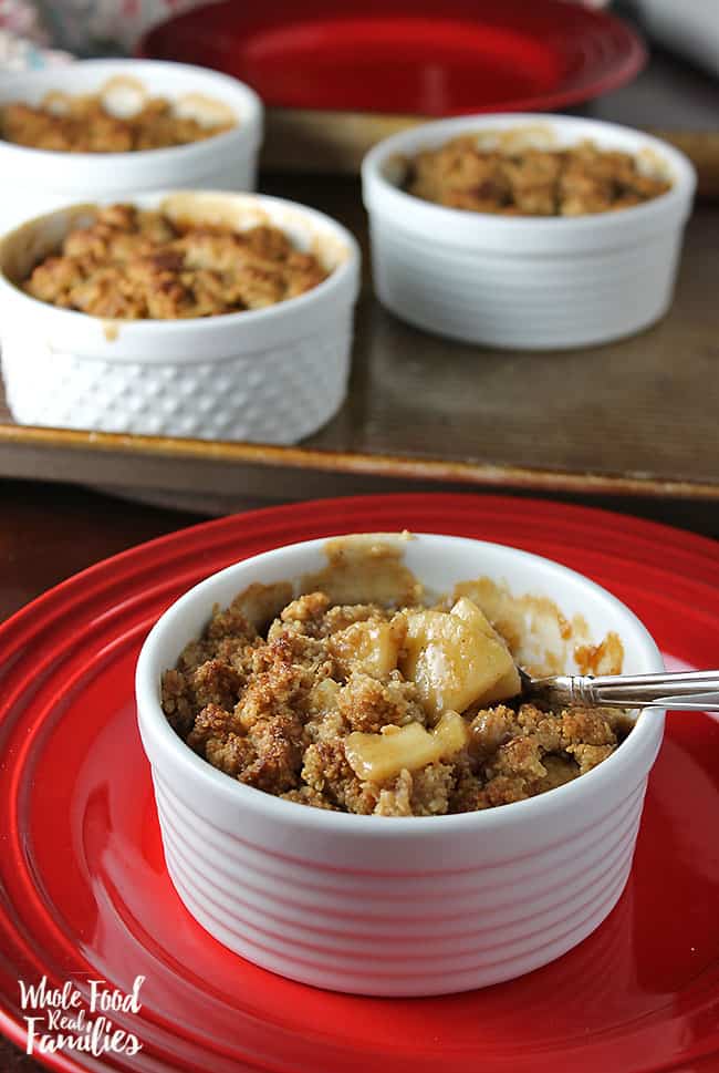 Whole Grain Apple Crumble