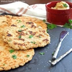 healthy quick flat bread